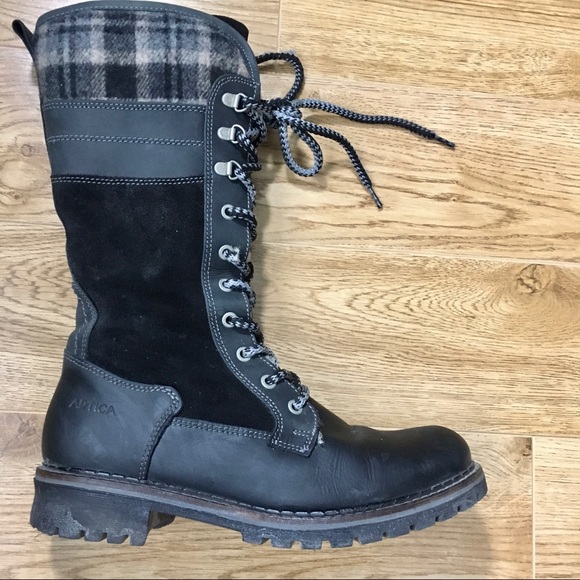 ARTICA Women's "Basswood" Leather + Suede Winter Boots Size 39 EU - GREAT CONDIT - Picture 2 of 13